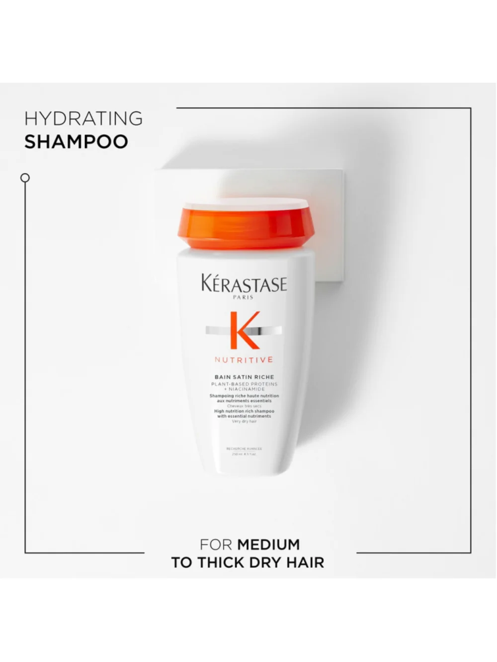 Kérastase Nutritive Bain Satin Riche Shampoo 250ml Brand New